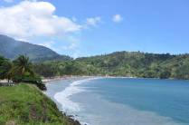 Maracas Bay, na ilha de  Trinidad